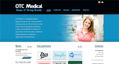 Desktop Screenshot of otc-medical.nl